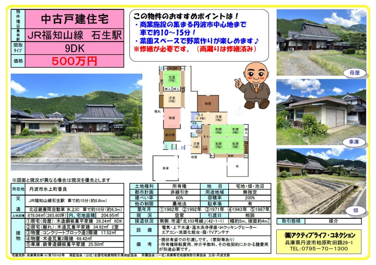 House in Tanba, Hyogo: photo 1