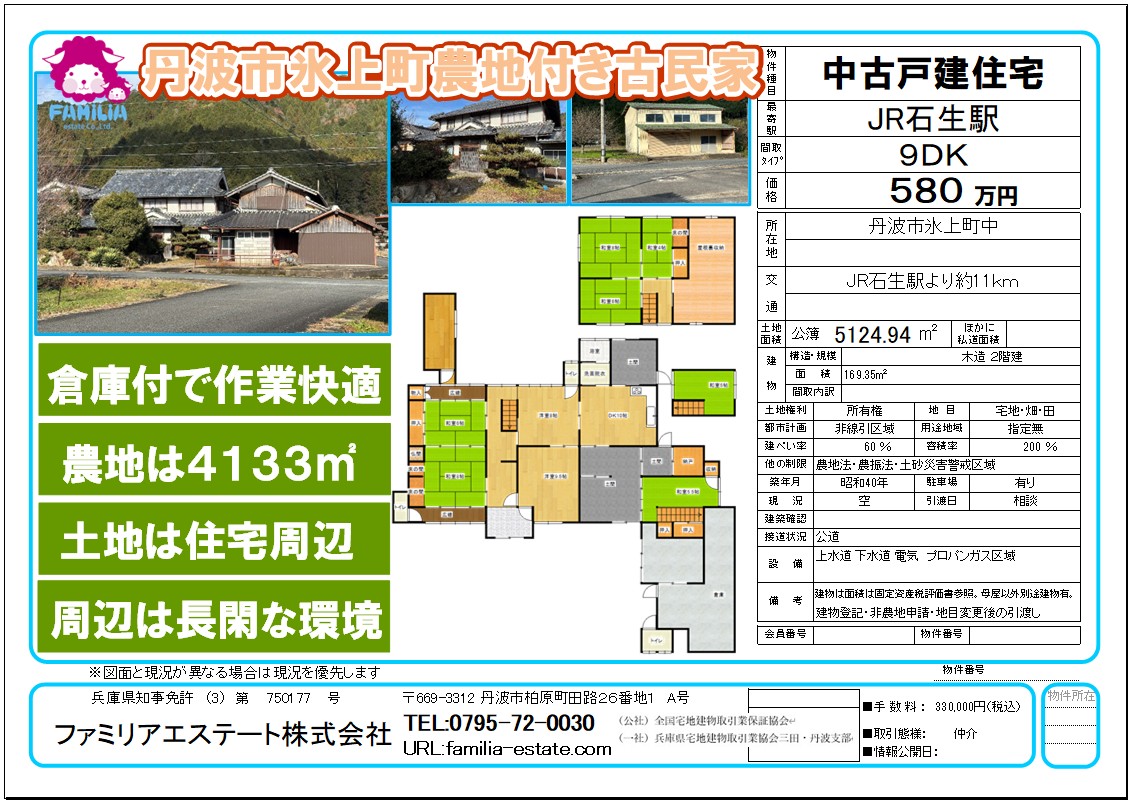 House in Tanba, Hyogo: photo 1